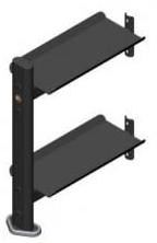 Низкая стойка для хранения Inotec P6-s2 | Aerofit Professional | aero-fitnes.ru