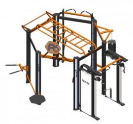 Профессиональный комплекс для групповых, функциональных, кросфит и workout тренировок Inotec Р6 TOP | Aerofit Professional | aero-fitnes.ru