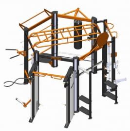 Профессиональный комплекс для групповых, функциональных, кросфит и workout тренировок Inotec Р6 TOP PLUS | Aerofit Professional | aero-fitnes.ru