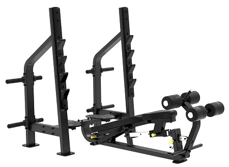 Олимпийская скамья с регулируемым углом наклона Impulse SL7041 | Aerofit Professional | aero-fitnes.ru