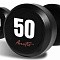 Набор обрезиненных гантелей Aerofit 40-50 кг (5 пар) | Aerofit Professional | aero-fitnes.ru