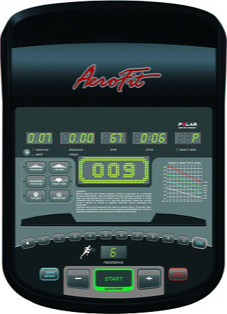 Эллиптический тренажер Aerofit X4-E LED | Aerofit Professional | aero-fitnes.ru