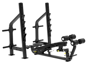 Олимпийская скамья с регулируемым углом наклона Impulse SL7041 | Aerofit Professional | aero-fitnes.ru