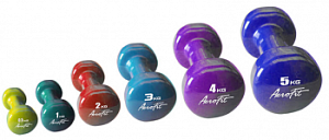 Гантель в виниловой оболочке Aerofit, 1 кг | Aerofit Professional | aero-fitnes.ru