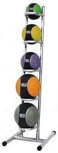 Стойка для хранения 5-ти штук набивных мячей Aerofit AFMBR5 | Aerofit Professional | aero-fitnes.ru