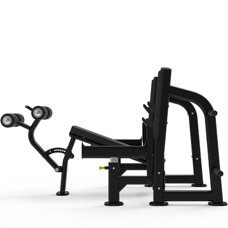 Олимпийская скамья с отрицательным наклоном для жима Impulse ITF8204 | Aerofit Professional | aero-fitnes.ru