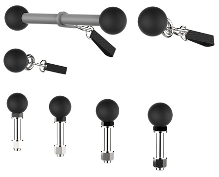 Шарообразные рукоятки для тяг и подтягиваний Impulse HSPCF59 | Aerofit Professional | aero-fitnes.ru