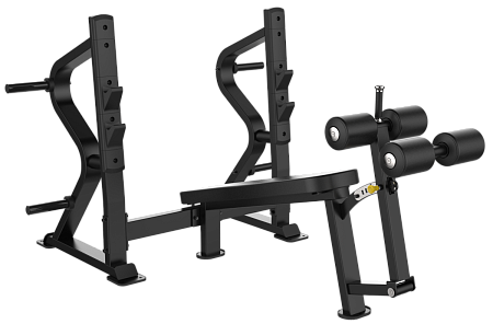 Олимпийская скамья с отрицательным наклоном для жима Impulse SL7030 | Aerofit Professional | aero-fitnes.ru