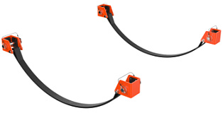 Страховочные ремни для штанги Impulse HSPCF49 | Aerofit Professional | aero-fitnes.ru