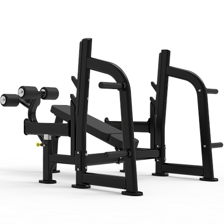 Олимпийская скамья с отрицательным наклоном для жима Impulse ITF8204 | Aerofit Professional | aero-fitnes.ru