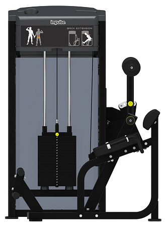 Разгибание спины Impulse IF9332 | Aerofit Professional | aero-fitnes.ru