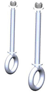 Крюки Inotec P6-o4 | Aerofit Professional | aero-fitnes.ru