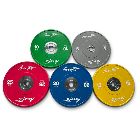 Бамперный диск для кроссфита 25 кг Aerofit AFBDC25 | Aerofit Professional | aero-fitnes.ru