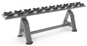 Одноярусная стойка для гантелей Inotec Е49 | Aerofit Professional | aero-fitnes.ru