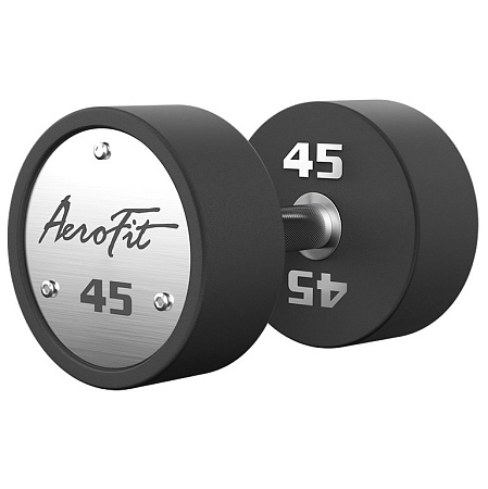 Набор полиуретановых гантелей, 40-50 кг, 5 пар AeroFit AFPUDB40-50 | Aerofit Professional | aero-fitnes.ru