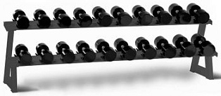 Стойка для хранения 10-ти пар гантелей Aerofit AFDBR10 | Aerofit Professional | aero-fitnes.ru