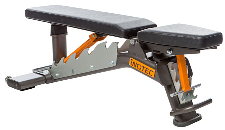 Скамья с регулируемым углом наклона Inotec A31 | Aerofit Professional | aero-fitnes.ru