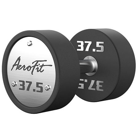 Набор полиуретановых гантелей , 27,5-37,5 кг, 5 пар AeroFit AFPUDB27.5-37 | Aerofit Professional | aero-fitnes.ru