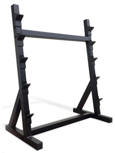 Стойка для хранения 5-ти фиксированных штанг Aerofit AFBBR5 | Aerofit Professional | aero-fitnes.ru