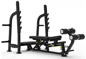 Олимпийская скамья с регулируемым углом наклона Impulse ITF8201 | Aerofit Professional | aero-fitnes.ru
