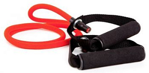 Эспандер для степа Aerofit, среднее сопротивление, красный | Aerofit Professional | aero-fitnes.ru