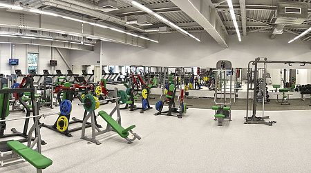 Олимпийская скамья для жима с положительным наклоном Impulse IFOIB | Aerofit Professional | aero-fitnes.ru