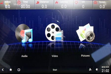 Беговая дорожка Aerofit PT500H (X4-T LCD) | Aerofit Professional | aero-fitnes.ru