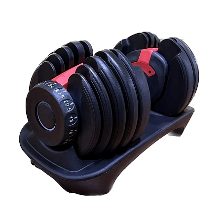 Гантель регулируемая, от 2,5 кг до 24 кг. Aerofit AFGRB-24KG | Aerofit Professional | aero-fitnes.ru