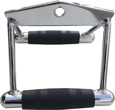 Двойная рукоятка для гребной тяги с полиуретановыми рукоятками Aerofit | Aerofit Professional | aero-fitnes.ru