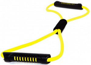 Эспандер «Восьмерка» Aerofit, очень слабое сопротивление, желтый | Aerofit Professional | aero-fitnes.ru