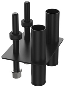 Опция держатель для хранения 2-х грифов Impulse MS44 | Aerofit Professional | aero-fitnes.ru