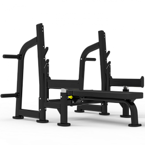 Олимпийская горизонтальная скамья для жима со страховочными упорами Impulse ITF8202+ITF8202OPT | Aerofit Professional | aero-fitnes.ru