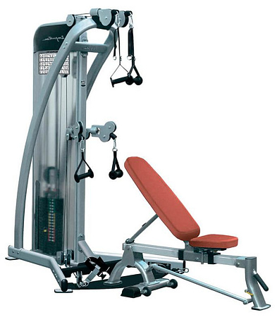 Мультистанция и скамья универсальная Impulse HG5+IFFI5 | Aerofit Professional | aero-fitnes.ru