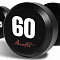 Набор обрезиненных гантелей Aerofit 52,5-60 кг (4 пары) | Aerofit Professional | aero-fitnes.ru