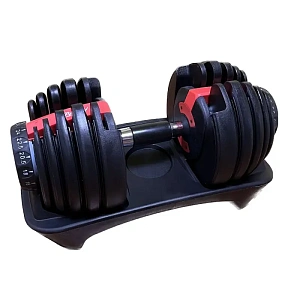 Гантель регулируемая, от 2,5 кг до 24 кг. Aerofit AFGRB-24KG | Aerofit Professional | aero-fitnes.ru