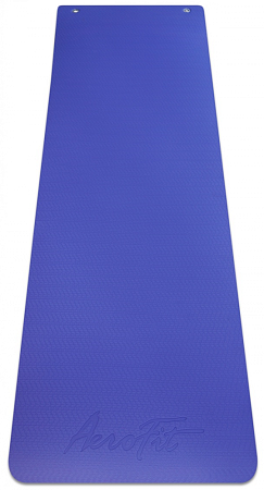 Гимнастический коврик Aerofit с отверстиями для хранения, фиолетовый | Aerofit Professional | aero-fitnes.ru
