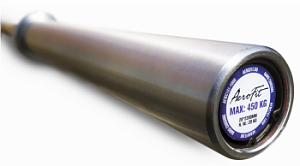 Гриф тренировочный хромированный Aerofit, 450 кг | Aerofit Professional | aero-fitnes.ru