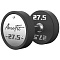 Набор полиуретановых гантелей , 27,5-37,5 кг, 5 пар AeroFit AFPUDB27.5-37 | Aerofit Professional | aero-fitnes.ru