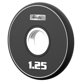 Олимпийский полиуретановый диск 1,25 кг Aerofit AFPUPLB1.25 | Aerofit Professional | aero-fitnes.ru