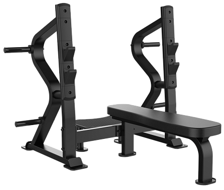 Олимпийская горизонтальная скамья для жима Impulse SL7028 | Aerofit Professional | aero-fitnes.ru