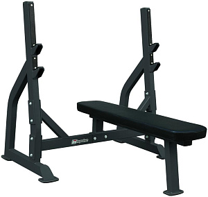 Олимпийская скамья для жима лежа со стойками Impulse IFOFB | Aerofit Professional | aero-fitnes.ru