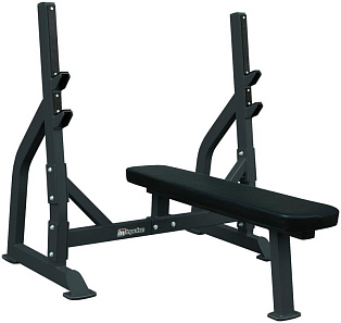 Олимпийская скамья для жима лежа со стойками Impulse IFOFB | Aerofit Professional | aero-fitnes.ru