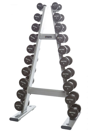 Стойка для гантелей Inotec Е50 | Aerofit Professional | aero-fitnes.ru
