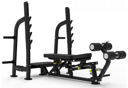 Олимпийская скамья с регулируемым углом наклона Impulse ITF8201 | Aerofit Professional | aero-fitnes.ru