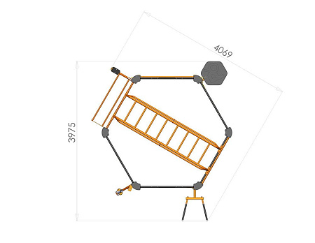 Профессиональный комплекс для групповых, функциональных, кросфит и workout тренировок Inotec Р6 ELITE | Aerofit Professional | aero-fitnes.ru