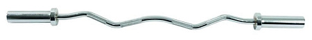 Хромированный изогнутый гриф Aerofit | Aerofit Professional | aero-fitnes.ru